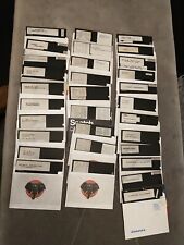 Vintage Lot Of 31 Atari Games on  5.25 Floppy Disks 8 bit 400 800 800xl picture