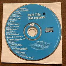 2001 PC Treasures Multi-Title Compact Disc CD Software Utilities Vintage picture