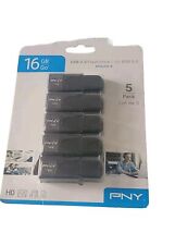 PNY Technologies 16GB USB Memory  2.0 Flash Drive, 5-Pack #P-FD16GX5ATT4-EF picture
