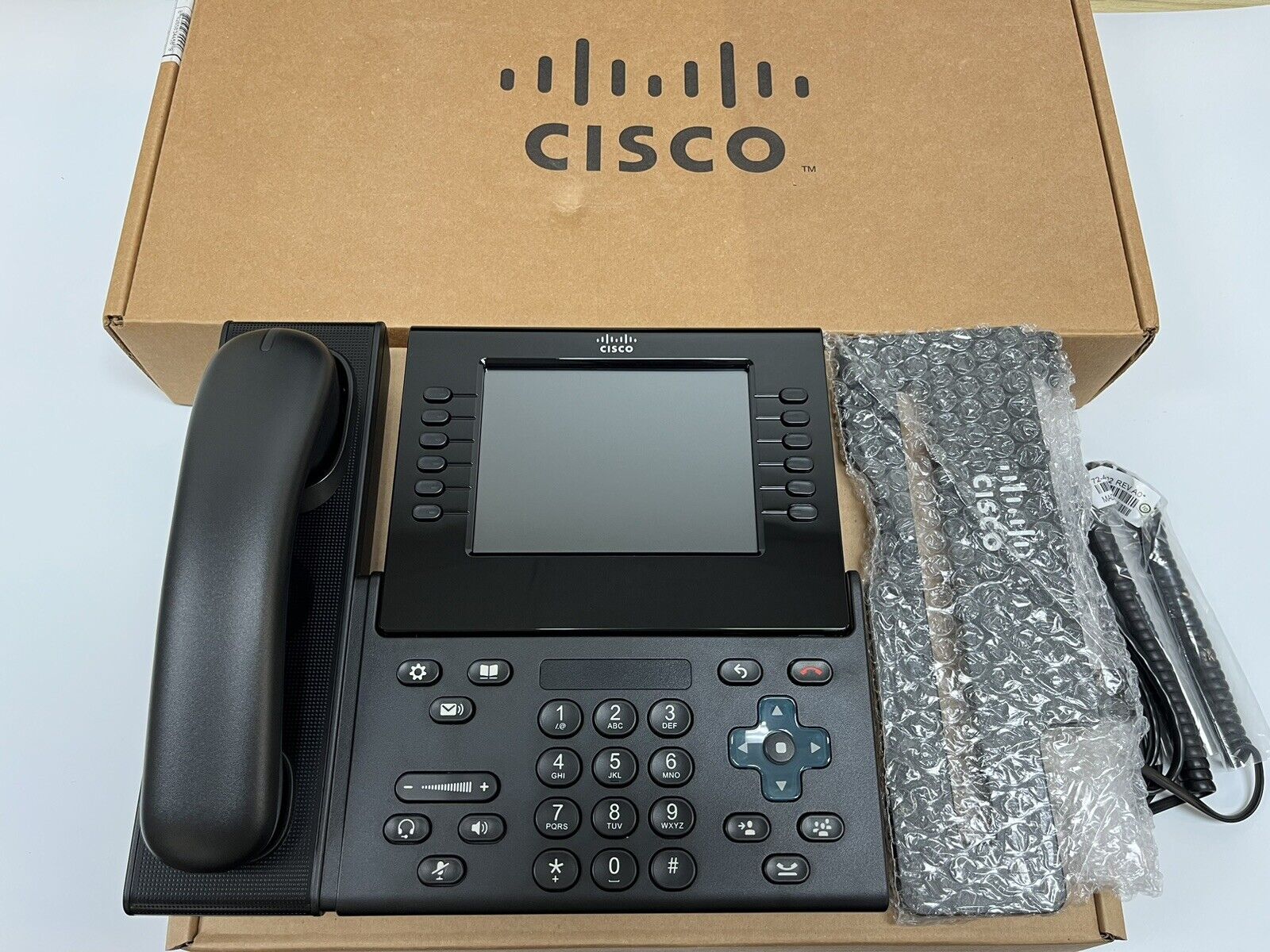 Cisco CP-9971 VoIP IP Phone Color Touchscreen Wi-Fi + USB Camera - Brand New🔥
