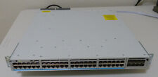 Cisco C9300-48UXM-E UPOE NM-8X SFP+ Switch PWR-C1-1100WAC PoE 10Gbe Mod Inc picture