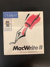 Vintage Apple Macintosh Claris MacWrite IIÂ Â US English Version New Sealed picture