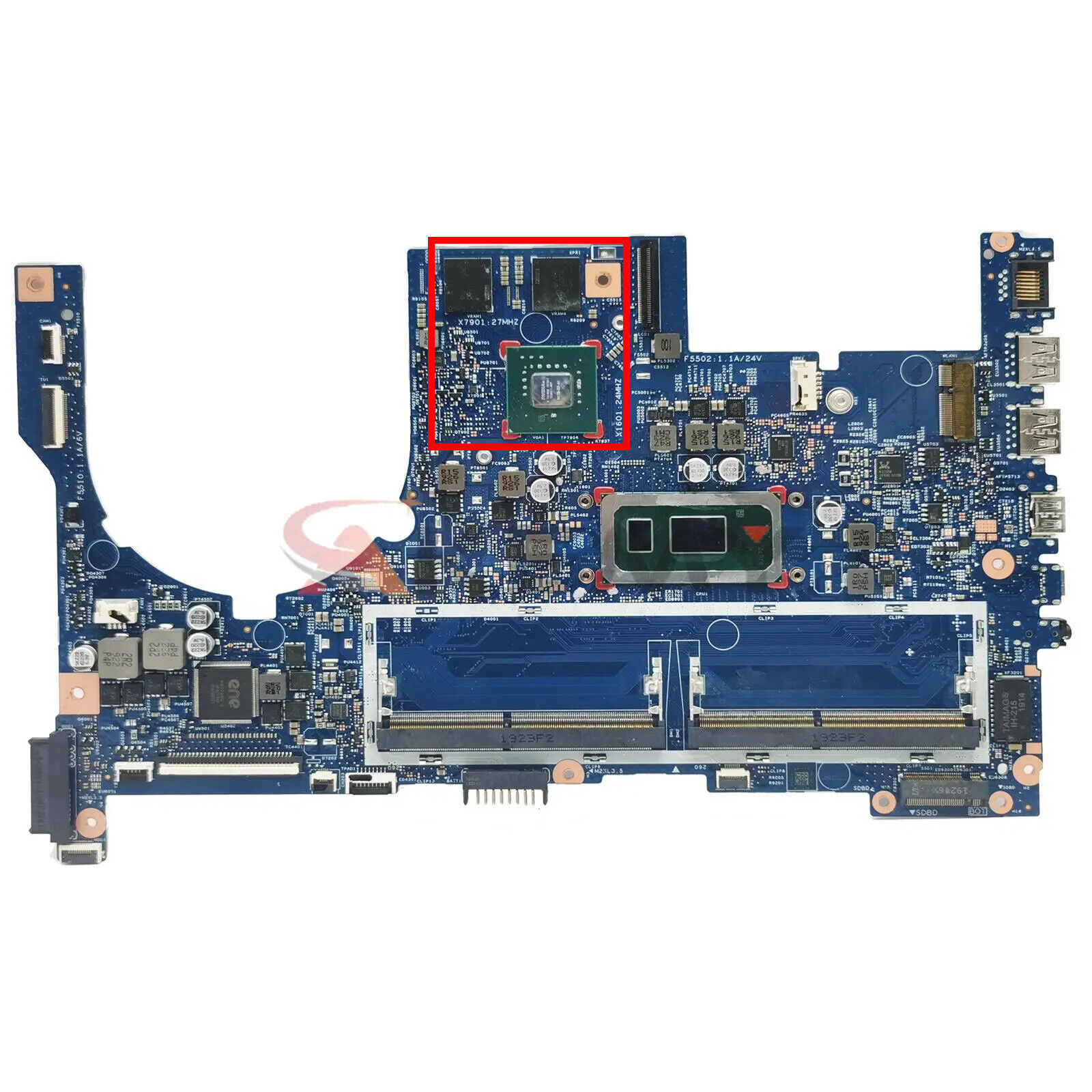 18739-1 mainboard For HP envy 17-CE motherboard W/ I5 I7 CPU MX250 4GB 