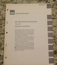 Vintage IBM 7090/7094 IBSYS Version 13 Input/Output Control System Dated 1965 picture