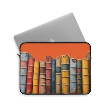 Vintage Books Laptop Sleeve in Orange picture