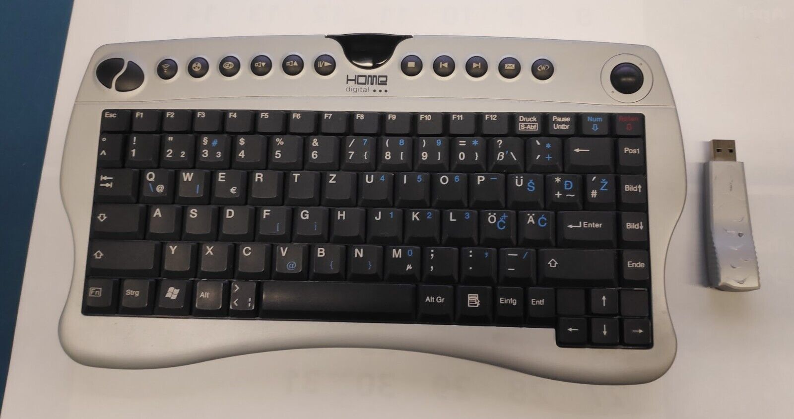 Sharkoon Wireless Keyboard with Trackball