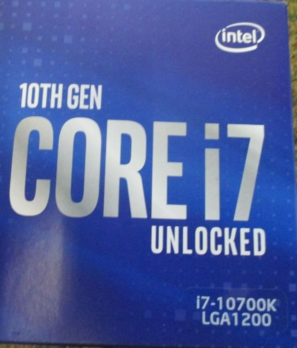 Intel Core i7-10700K Processor (5.1 GHz, 8 Cores, Socket LGA1200, Box)