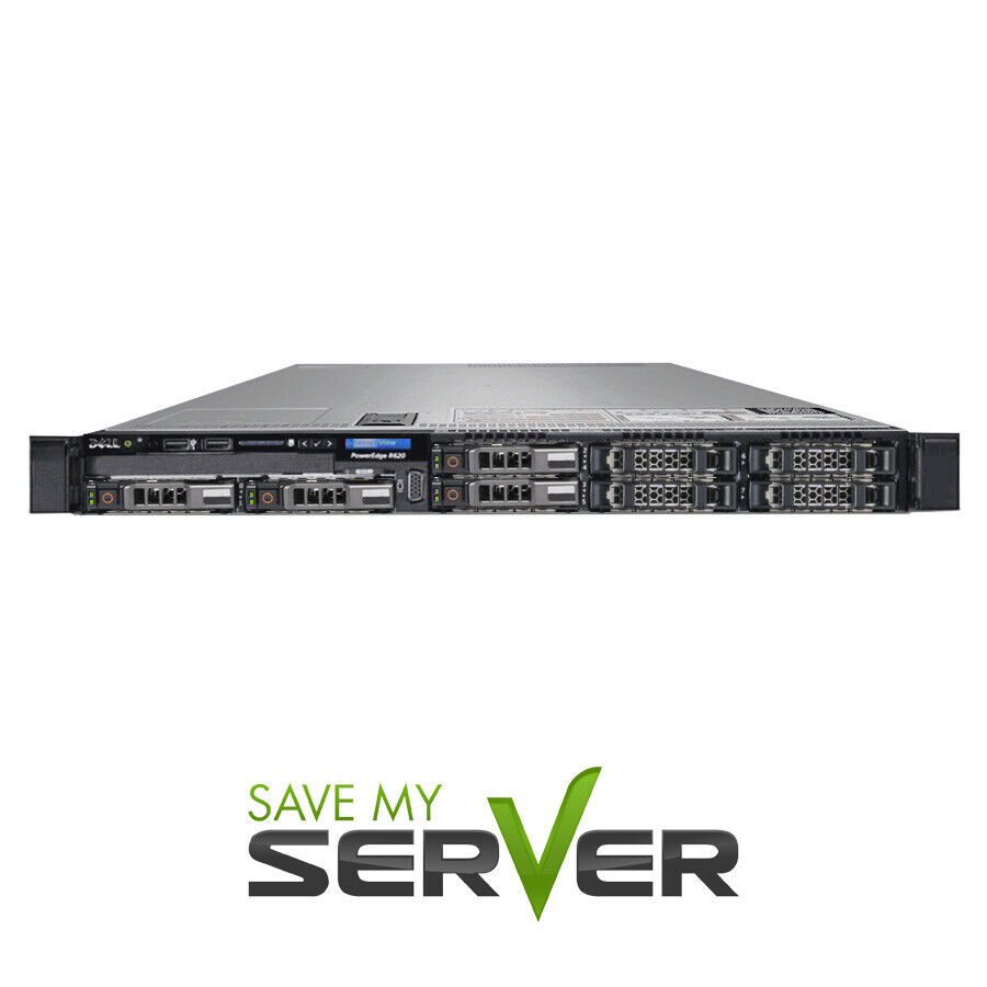 Dell PowerEdge R620 Server - 2x E5-2690 v2 3.0GHz 20 Cores - Choose RAM / Drives