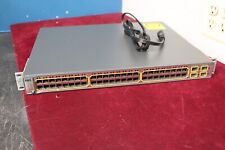 Cisco WS-C3750-48PS-S 3750 48 10/100 Ethernet Ports 4 Sfp Poe Catalyst Switch picture
