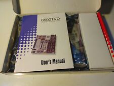 Vintage NOS Biostar MB-8500TVD-A AT Pentium MMX Motherboard Tested picture