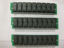 ( lot of 3 ) Vintage 30 SIP Memory for collectors  30-SIP  SIP-30  30 connectors picture
