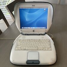 Vintage Apple iBook G3 Graphite 466MHZ, 320MB, 120GB, CD/DVD, Airport M6411 picture