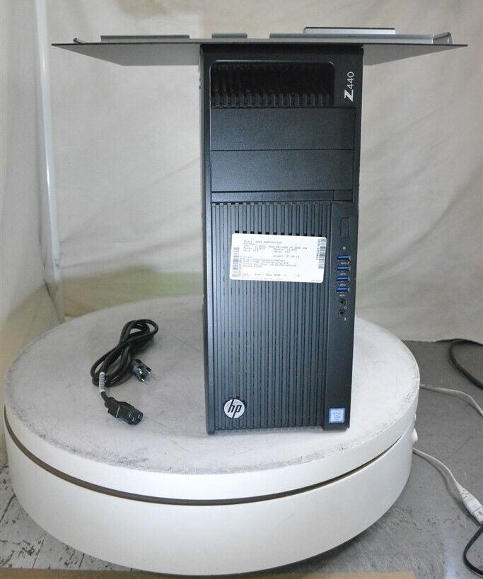 HP Z440 Workstation Server Xeon E5-1650 V4 3.6GHz 128GB RAM 512GB Quadro K1200