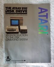 Vintage Atari Software: 810 Disk Drive Manual and Disks CX8104/8111- Used, AS IS picture