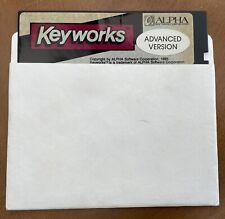Vintage 1985 Alpha Software Keyworks Advanced Version 5.25