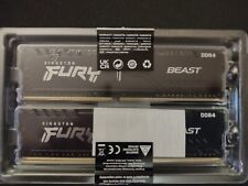 Kingston FURY Beast 32GB (4 x 8GB) PC4-25600 (DDR4-3200) UDIMM Memory - Black... picture