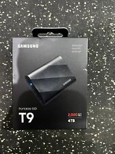 SAMSUNG T9 Portable SSD 4TB | USB 3.2 Gen 2x2 External Solid State Drive - Black picture