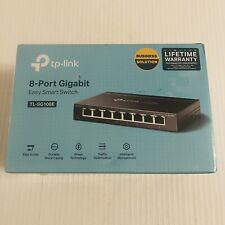 TP-LINK  8 Port Gigabit Ethernet Easy Smart Switch Network Desktop TL-SG108E New picture