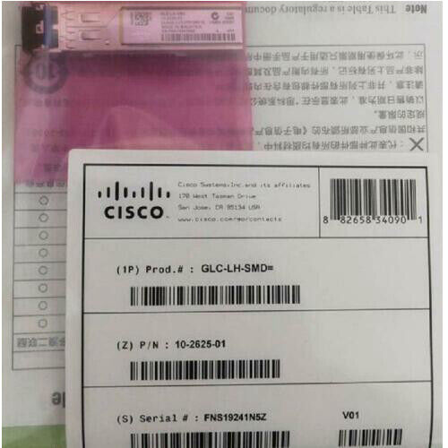 Brand New Cisco GLC-LH-SMD 1000BASE-LX/LH SFP Module 1310nm 10km SMF LC