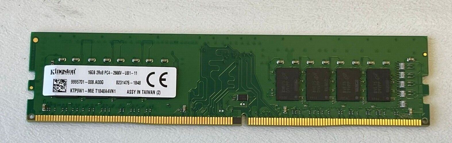 USED Kingston 16GB DDR4-2666 Desktop Memory RAM