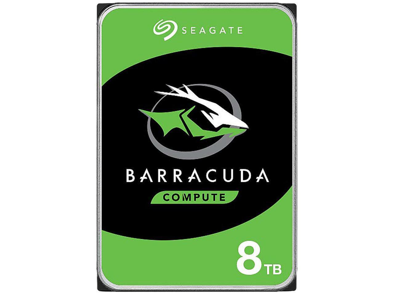 Seagate BarraCuda 8TB 5400 RPM 256MB Cache SATA 6.0Gb/s 3.5