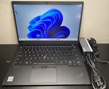 Lenovo ThinkPad X1 Carbon Gen 8 14” 2K QHD 1.8GHz i7-10610U 16GB RAM 256GB SSD picture