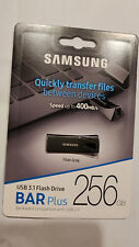 Samsung 256GB USB Bar Plus Titan Gray USB 3.1 Flash Drive Offical OEM picture
