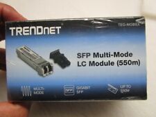 TRENDnet SFP Multi-Mode LC Module Up To 550m (1800 Ft), Mini-GBIC Hot SEALED picture