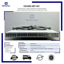 Juniper EX4300-48T-AFI 48-Port 10/100/1000Base-T Switch 2x JPSU-350-AC-AFI picture