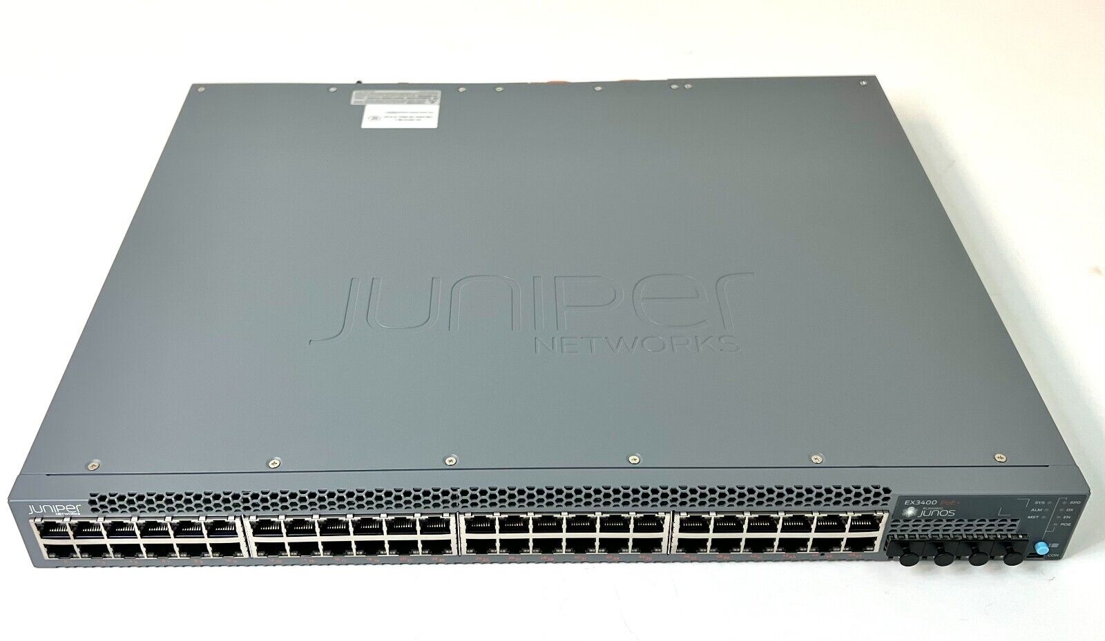 Juniper Networks EX3400 48-Port PoE+ Ethernet Switch EX3400-48P NEW