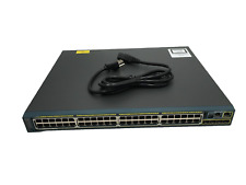 Cisco WS-C2960S-48LPS-L Catalyst 2960S 48 Port Gigabit Switch PoE   C2960S-STACK picture
