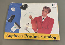 LOGITECH (1993) DISKETTE PRODUCT CATALOG COOL VINTAGE REFERENCE TOUGH FIND LOOK picture