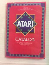 1982 Atari Game System Catalog/ 49 Game Program Cartridges picture