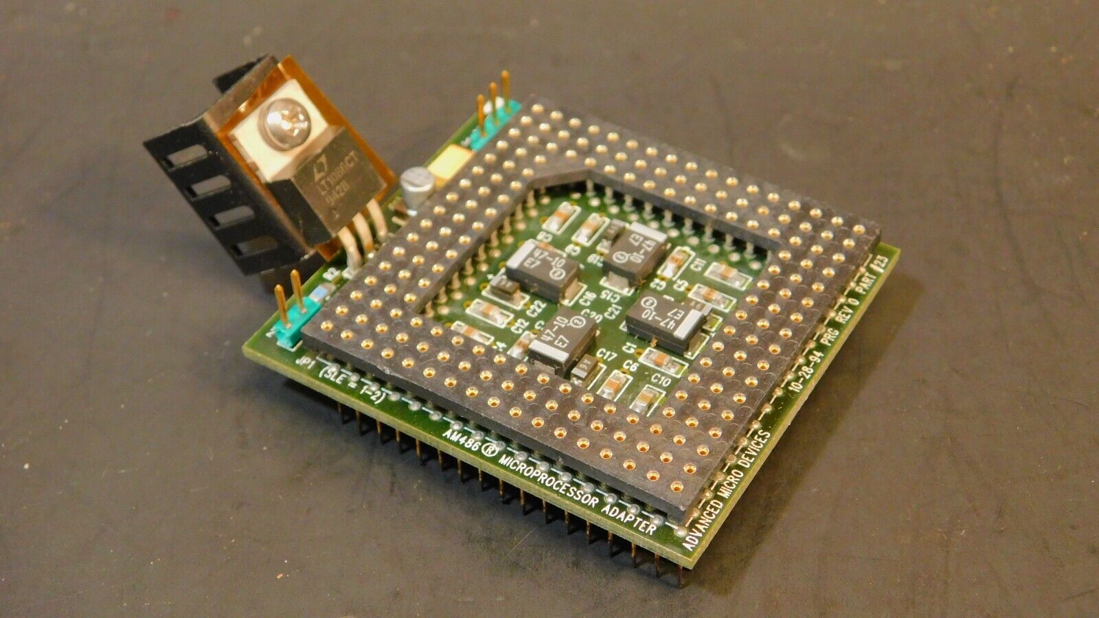 Vintage AMD CPU Interposer