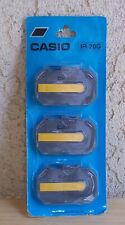 Vintage Casio IR-20G INK Ribbon Cassettes Pack Of 3 Brand New/ Sealed NOS Japan picture
