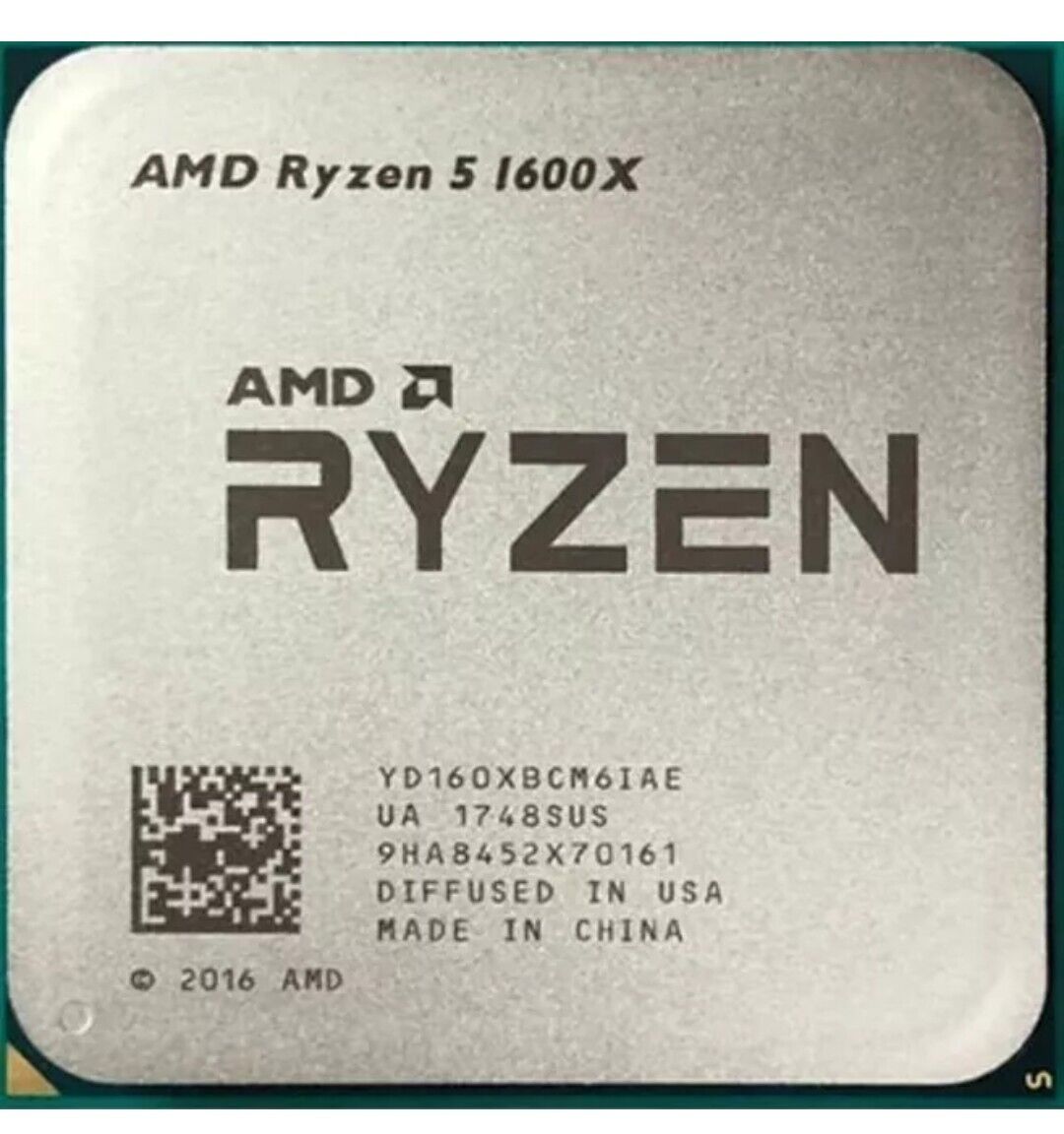 AMD Ryzen 5 1600X 3.60 GHz Hexa-Core (YD160XBCM6IAE) Processor