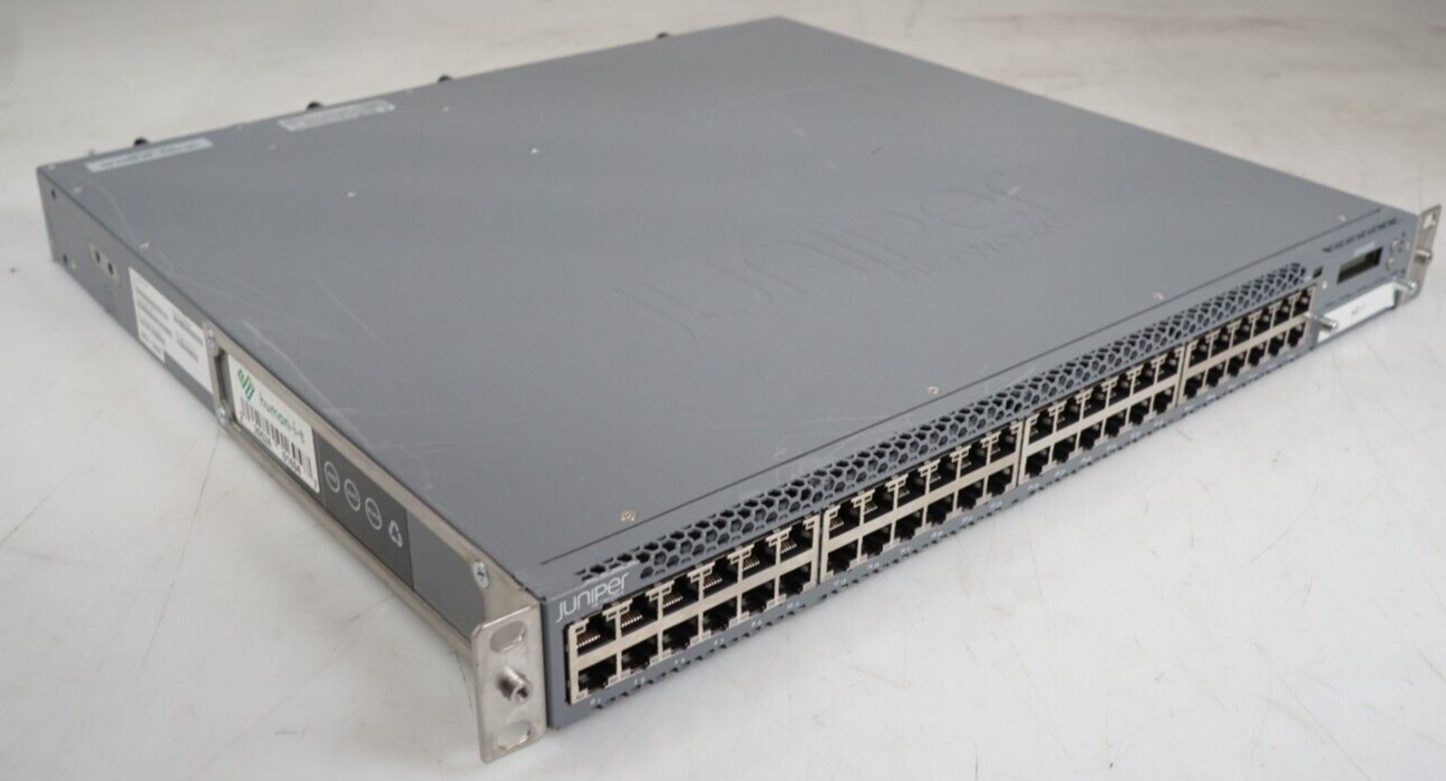 Juniper Networks EX Series EX4300-48T 48x GbE RJ45 4x 40GbE QSFP+ Switch 2x PSU