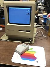 Macintosh Plus, BlueSCSI, OS 6.x, 4 mb memory - recapped, tested, working. picture
