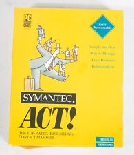 Vintage Symantec Act 2.0 for Windows 3.1 3.5