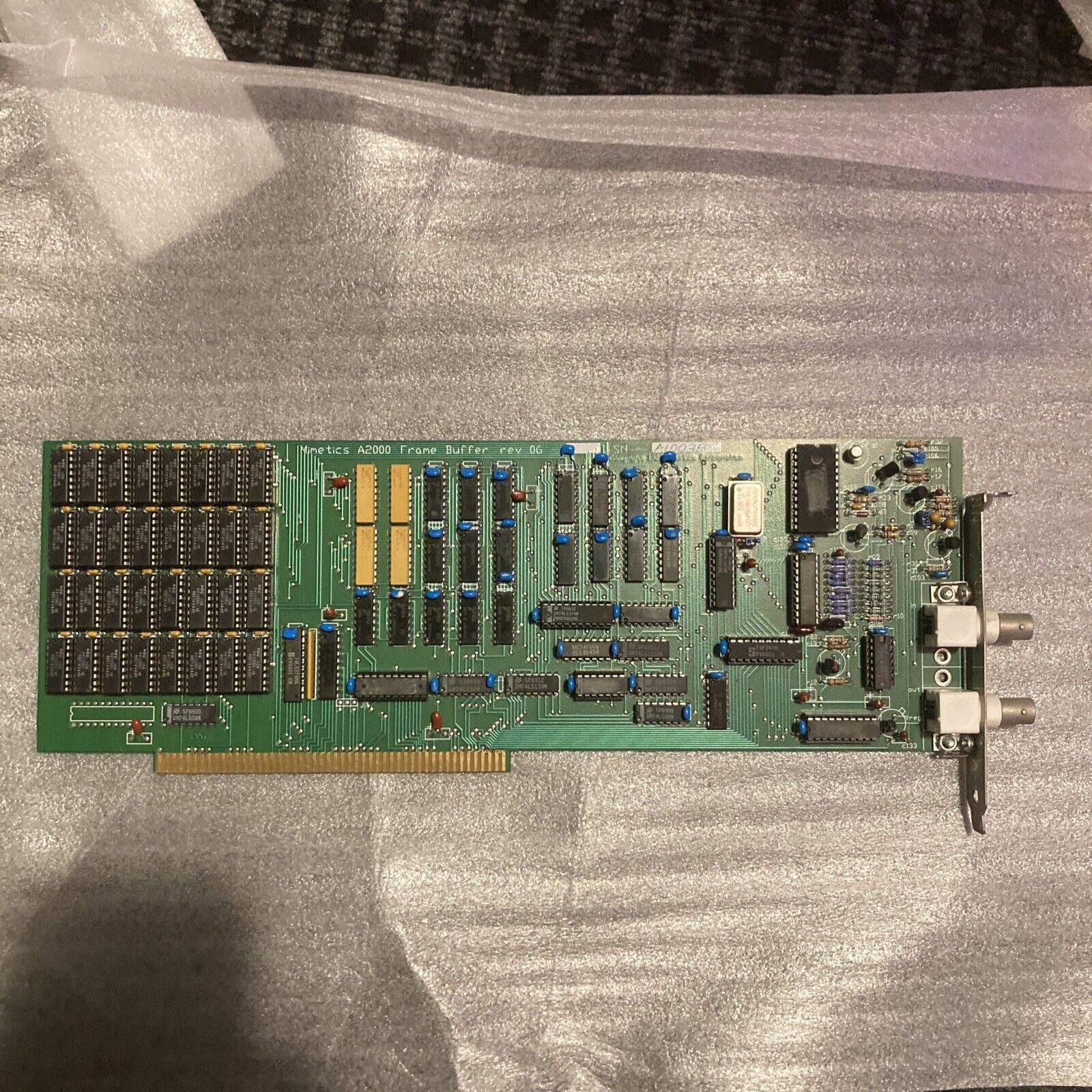 Commodore Amiga A2000 Mimetics Frame Buffer card 