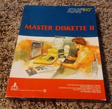 Atari 400/800 Computer 810 Master Diskette II CX8104 Floppy Disk Software BIGBOX picture