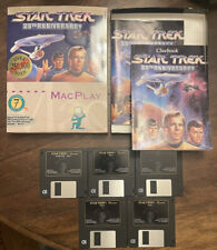 Vintage STAR TREK 25TH ANNIVERSARY PC Game MACPLAY 3.5 Floppy Disks  picture
