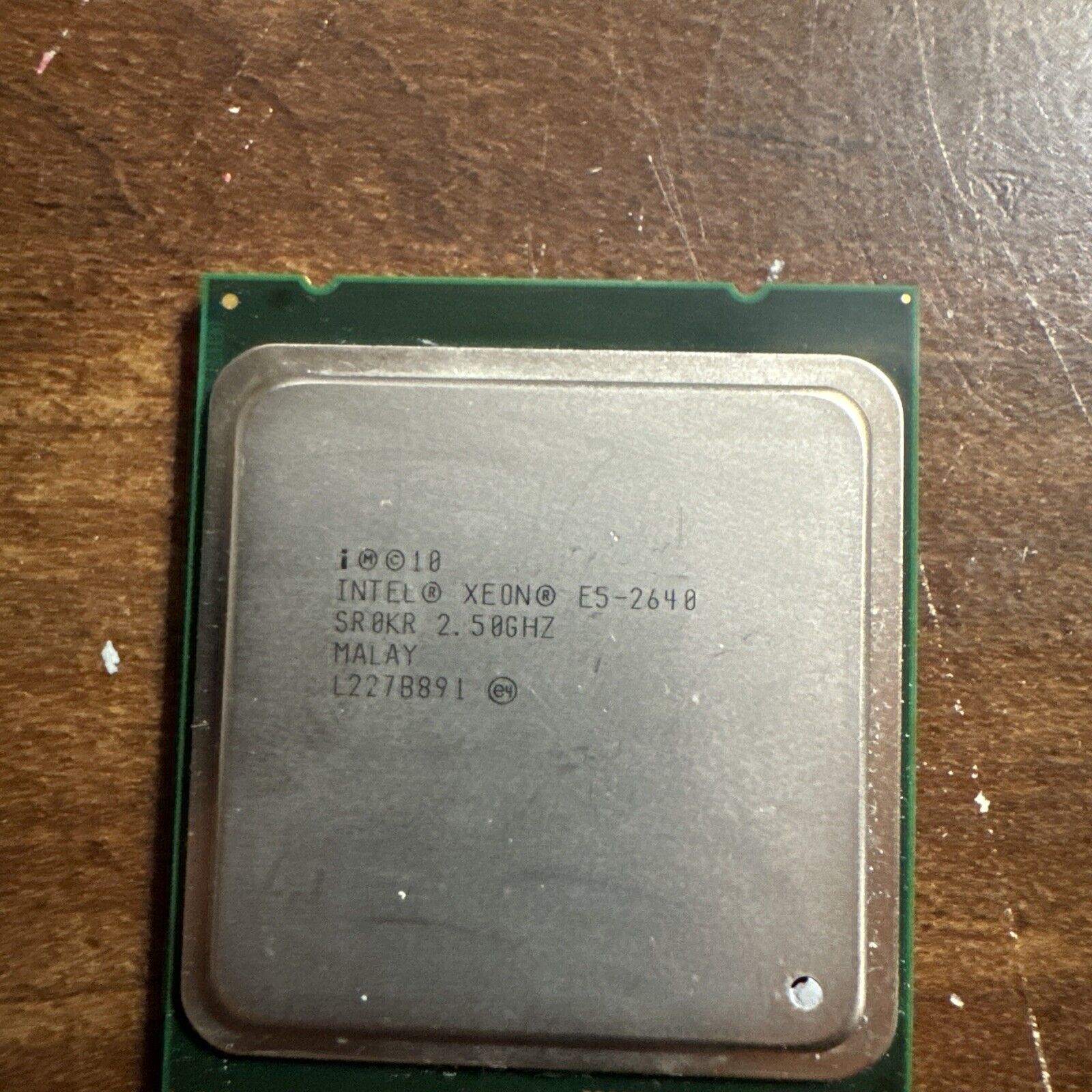 Intel Xeon E5-2640 2.5GHz Six Core Server CPU Processor SR0KR