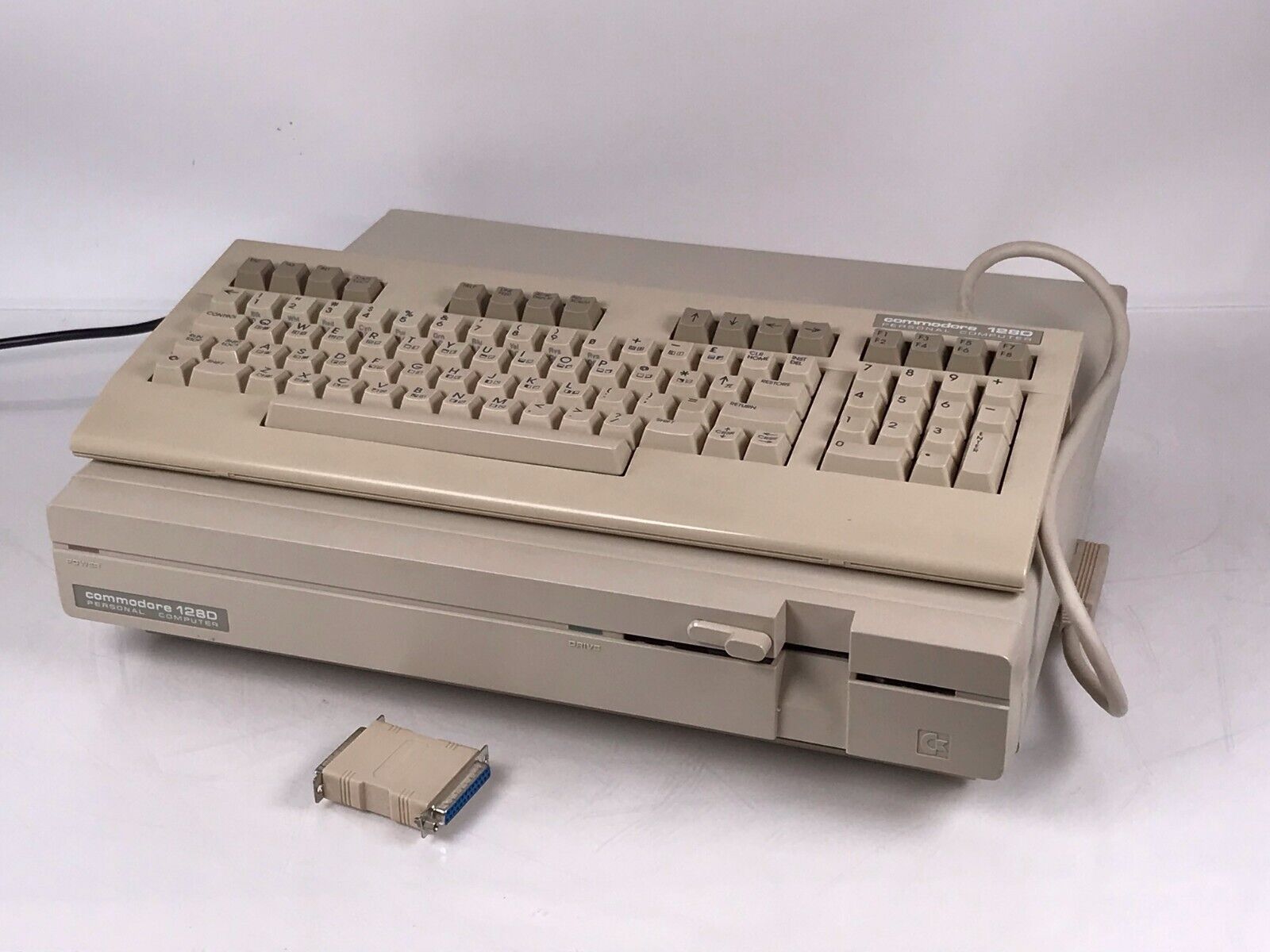 Commodore 1280 C128D Personal Computer w/ Keyboard - Outputs video see