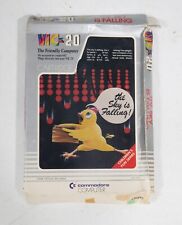 Vintage Commodore VIC-20 The Sky is Falling cartridge and instructions ST533B14 picture