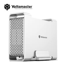 Yottamaster Dual 2 Bay RAID USB 3.1 Type BHard Drive Enclosure For 2.5