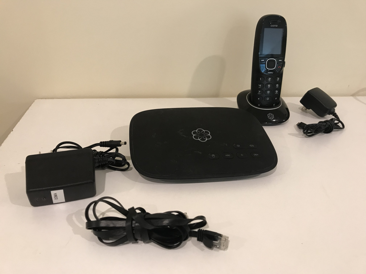 Ooma Telo base and HD2 handset for VoIP Phone Service