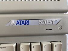 Atari 520STFM + Monitor SM124 with Power Cords and Atari Mouse picture