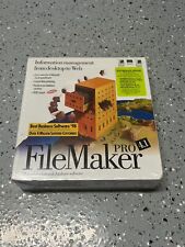 Vintage FileMaker Pro 4.1 Information Management For Windows - NEW / SEALED picture