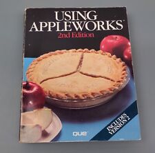 Apple Book ~ Using Appleworks 2nd Second Edition ~ Vintage picture